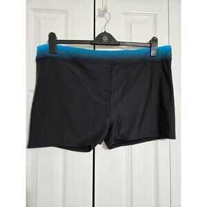 Unknown brand 3xl women's black swim shorts